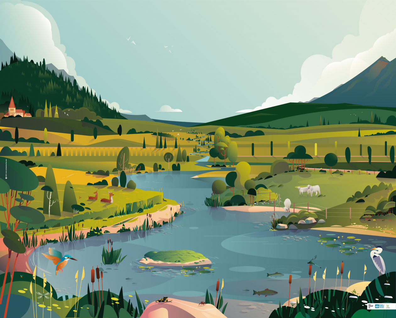 fresque illustrative