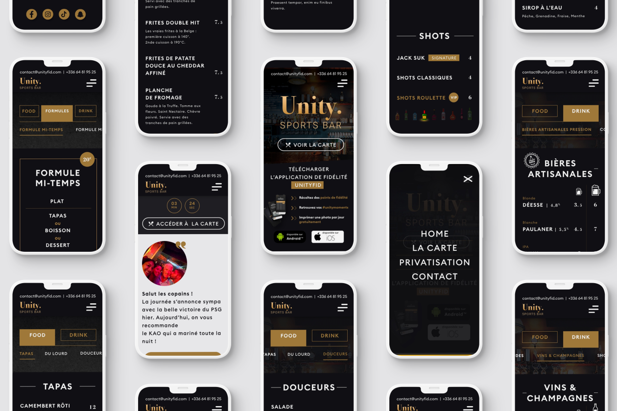 Site - Version mobile