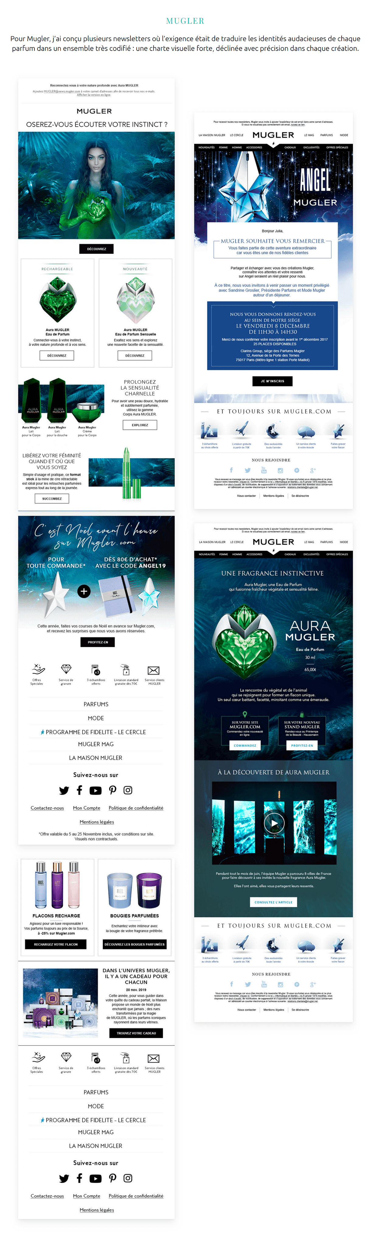 Newsletters Mugler