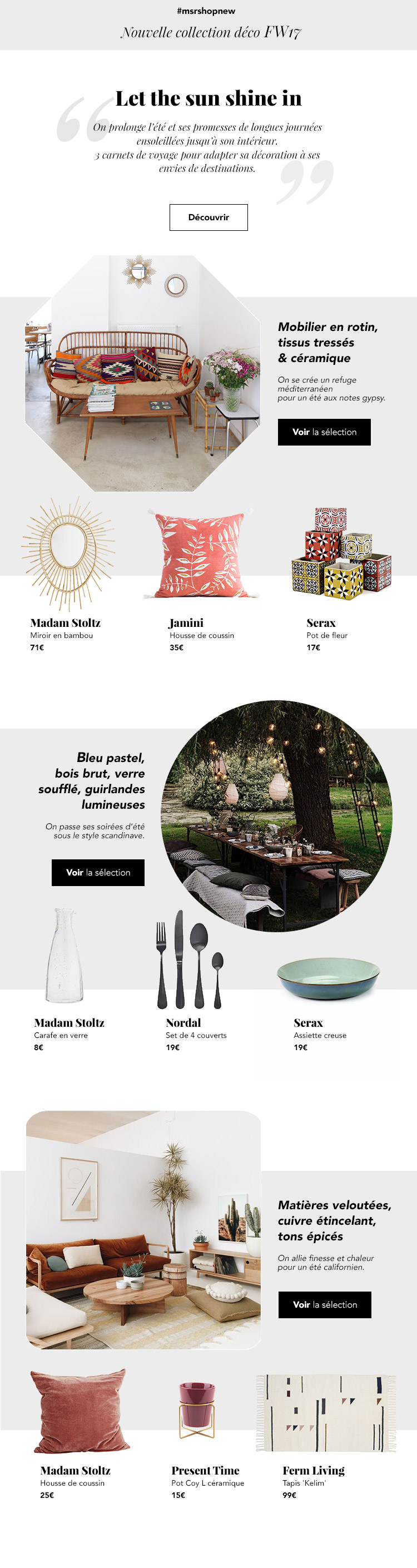 Newsletter Deco