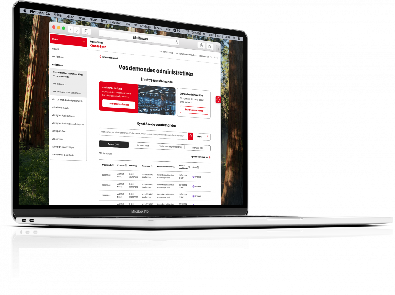 Espace Client SFR Business